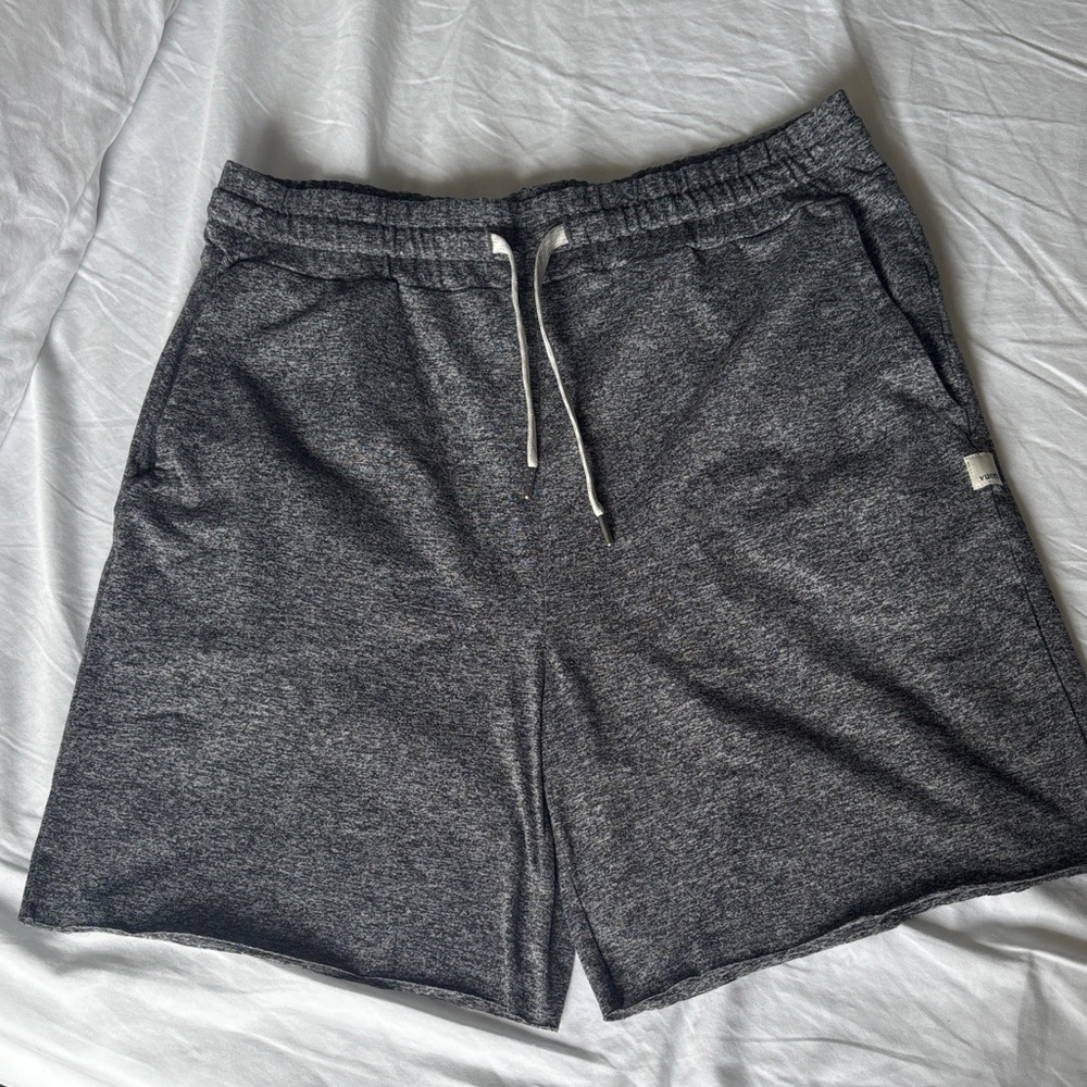 Vuori Men's Charcoal Athletic Shorts